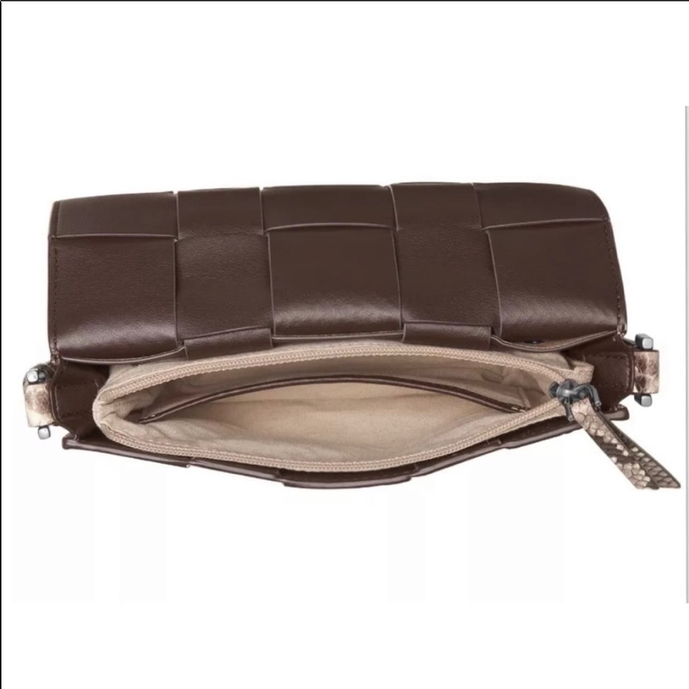 Michael Kors Snakeskin Crossbody Purse - Picture 3 of 4